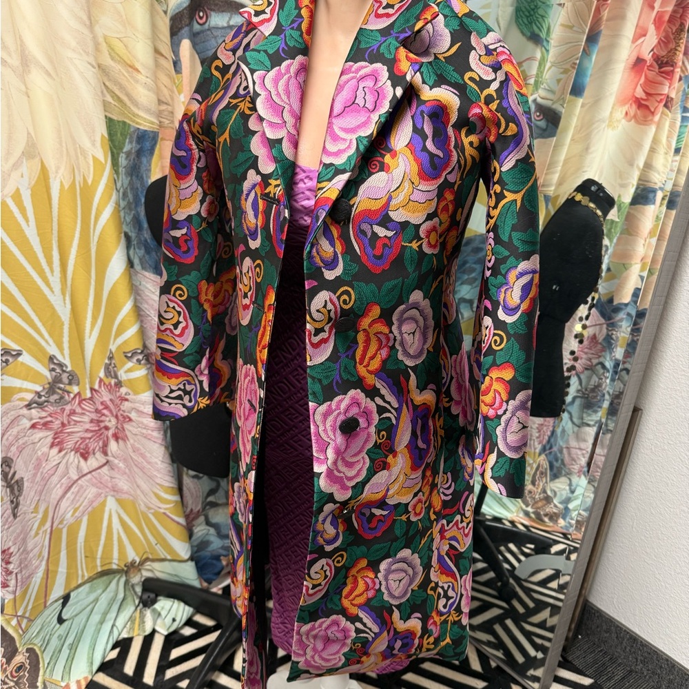Etro Multicolor Floral Jacket